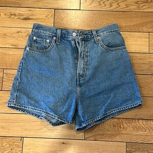 Levi’s High Loose Jean Shorts